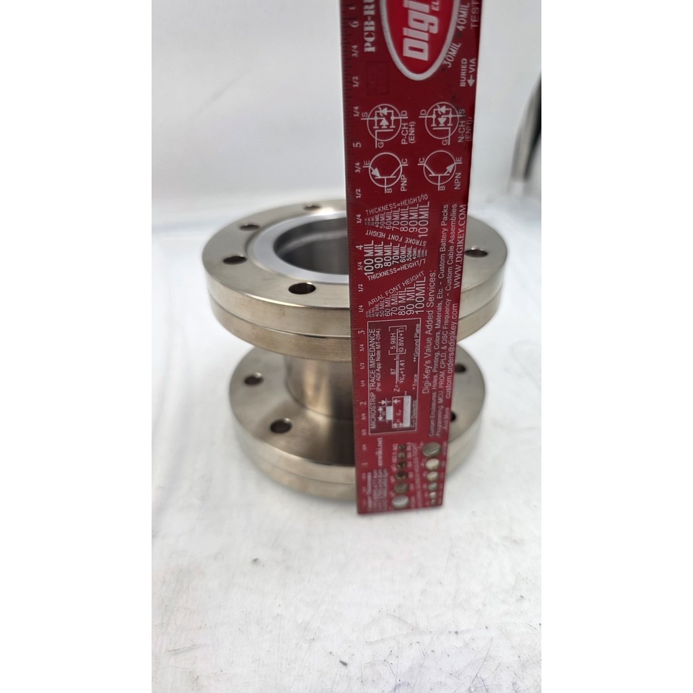 Conflat Flange 4 5" CF Reducing 3" Stainless Steel Hige Vacuum FAST SHIP - Picture 3 of 6